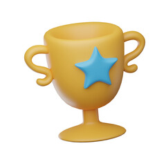 3D Trophy Illustration