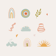 Boho Vector Elements