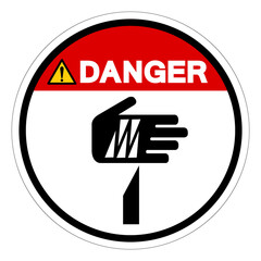 Danger Sharp Point Symbol Sign, Vector Illustration, Isolate On White Background Label .EPS10