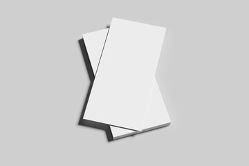 Blank DL Flyer Mockup