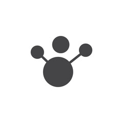 Molecule logo icon
