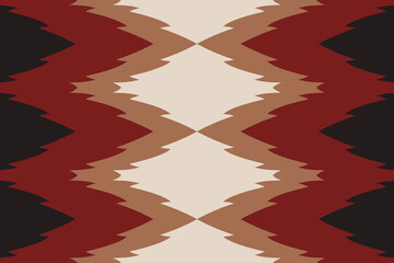 Modern geometric shapes patterns, seamless vector illustration. Pattern designs with modern geometric shapes can be printed as a background image or used for rugs, carpets, or textile fabric.