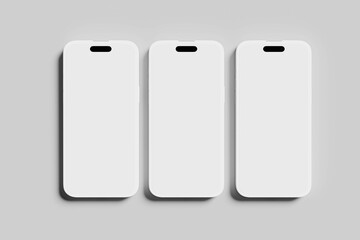Blank Smartphone Screen Mockup