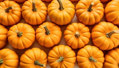 Obraz premium pumpkins background