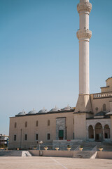 Ankara Kocatepe Mosque 2 minarets and a part