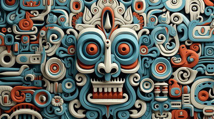 Cultural Fusion Tapestry