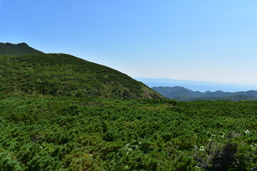 知床峠展望台からの風景