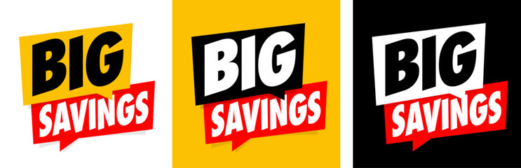 Big savings