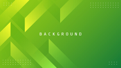 abstract green gradient geometric shapes background. vector design graphic for poster, banner, landing page, slideshow. vector illustration