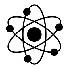 Science Vision Glyph Icon