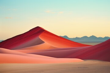 Fototapeta na wymiar Dreamy Desert Landscape