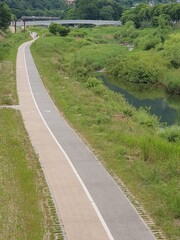 road in the countryside