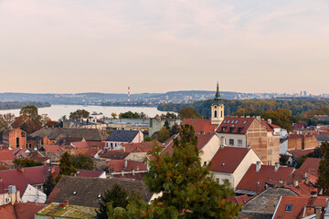 Obraz premium View of Belgrade, capital of Serbia.