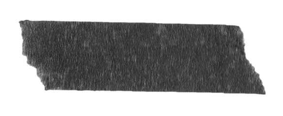 black sticker paper tape washi tape high quality isolated	
