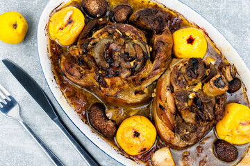 Roasted bawarian knee