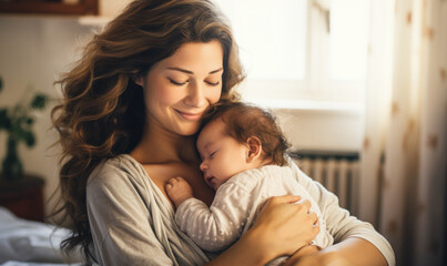 Mom and Baby Bonding at Home: A Precious Moment to Cherish