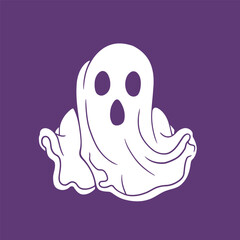 halloween ghost cartoon