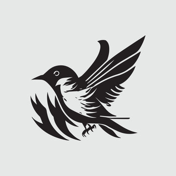 recommend clip art: silhouette of a bird