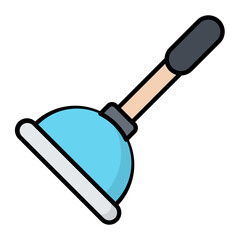 Sucker Line Color Icon