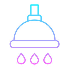Showerhead Gradient Icon