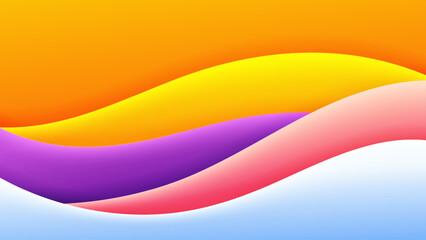 Vector abstract background with soft gradient color and dynamic shadow on background .Vector background for wallpaper. Eps 10