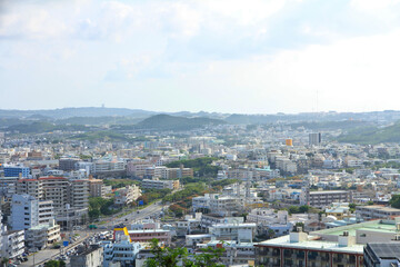Bird’s Eye View of Naha - The capital of Okinawa prefecture in Japan