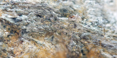Crystals. Natural nugget close-up.