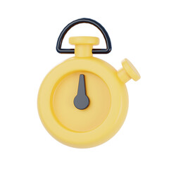 Obraz premium 3D Stopwatch Illustration