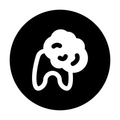 tooth wash icon line style