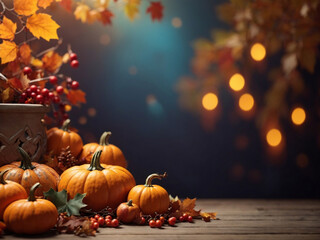 Festive autumn decor