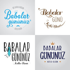 Babalar Günü Tipografi Çalışması