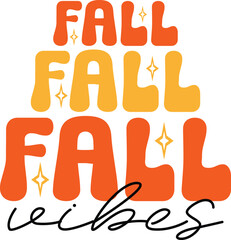 fall retro svg design bundle and eps file