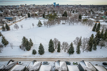 Urban Heartbeat: Downtown Saskatoon, Saskatchewan Skyline