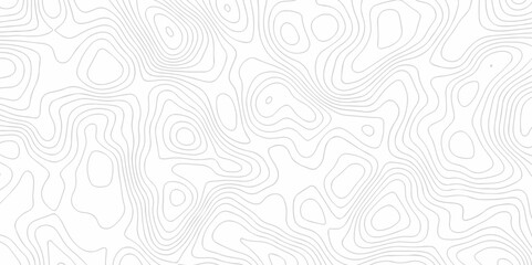 Abstract pattern with lines Topographic map. Geographic mountain relief. Abstract lines background. Contour maps. Vector illustration, Topo contour map on white background, Topographic contour lines.