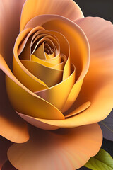 A group colorful flowers design  on a blue background