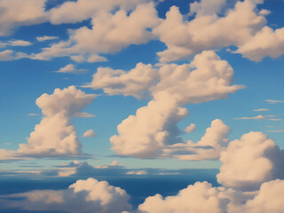 Cloud In the blue sky