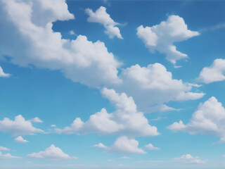 Cloud In the blue sky