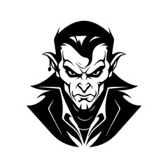 Dracula, Halloween Dracula, Vampire, Vector illustration, SVG