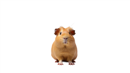 Cochon d'Inde en transparence, sans background