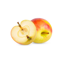 Fresh apple isolated on white background