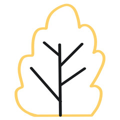 Obraz premium Bush cartoon 