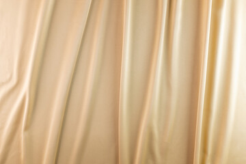 Obraz premium Liquid wave luxury gold fabric abstract silk background 