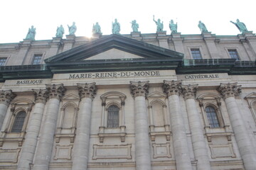 Fototapeta premium Cathédrale Marie-Reine-du-Monde, Montréal, Canada