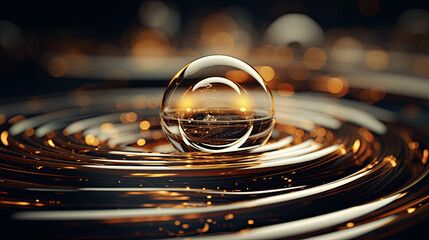Obraz premium A background made of golden elements with a texture of gold , Generative AI