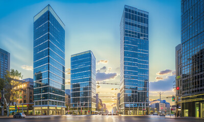 Obraz premium office building