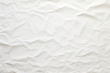 Fototapeta premium Artistic Texture for Design: Crumpled White Paper Background