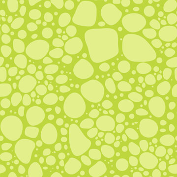 Green skin dinosaur seamless pattern © Yevheniia