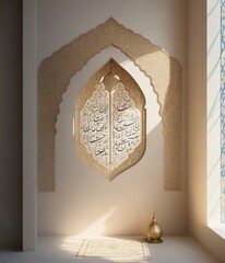 Sacred Echoes - Illuminated Calligraphy in the Mosque