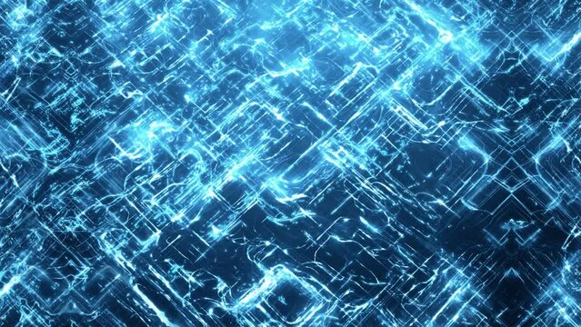 Abstract Futuristic Network Background for AI, Big Data, and Technology Concepts