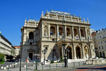 Fototapeta na wymiar Budapest, Hungary - june 26 2023 : picturesque city centre